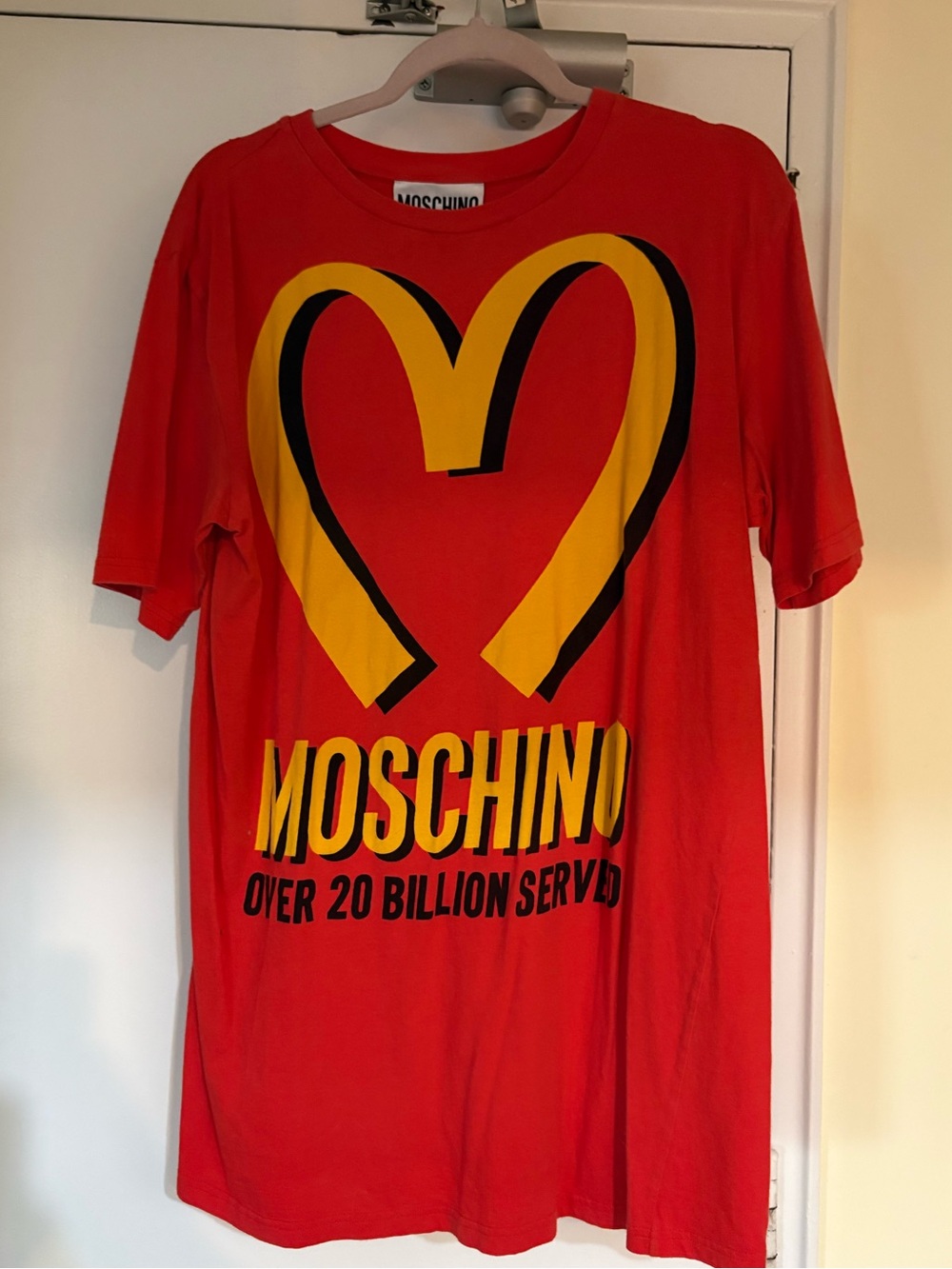 Moschino FW14 t-shirt dress